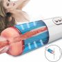 Masturbator wibrujący z ssaniem B Series Fox USB - 19